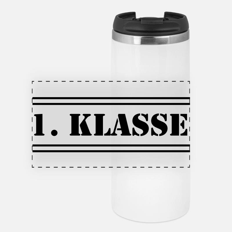 1st class - Panoramic Thermal Cup - white