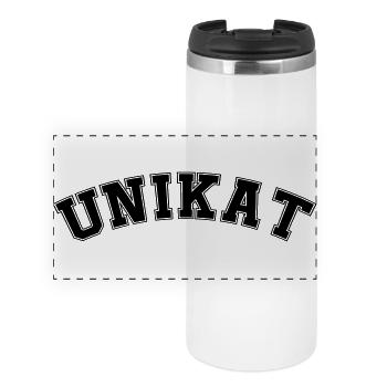 Unique piece - Panoramic Thermal Cup - white - Front