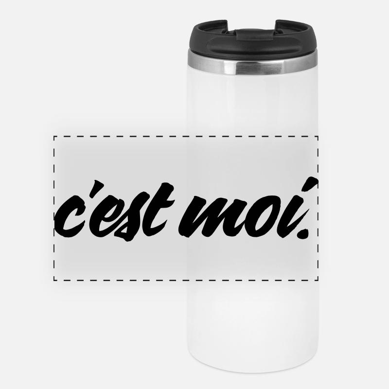 c’est moi - Mug isotherme panoramique - blanc