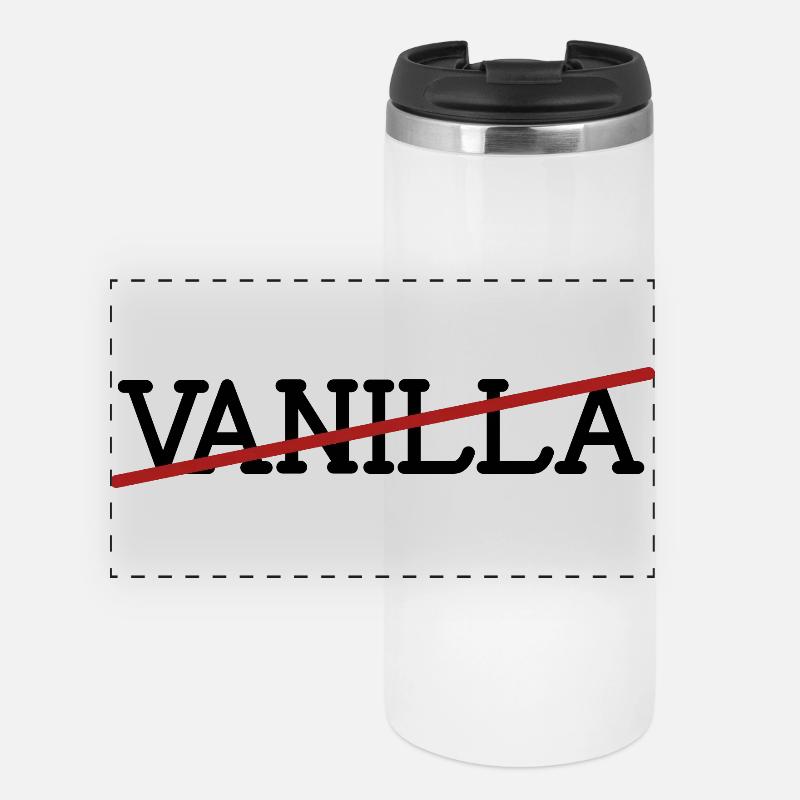 No vanilla - Panoramic Thermal Cup - white