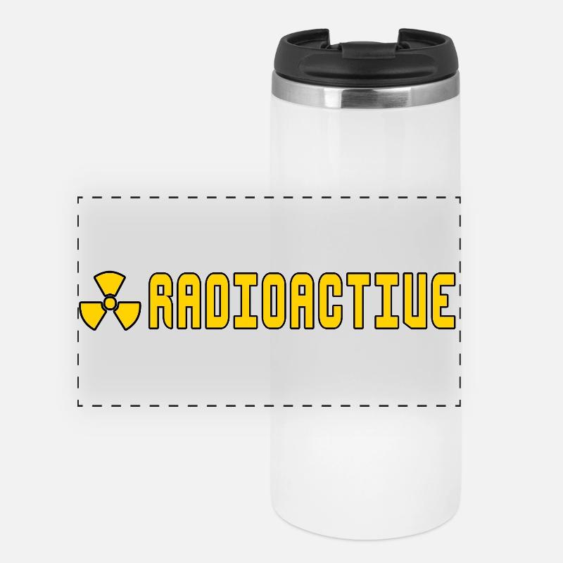 radioactive - Panoramic Thermal Cup - white