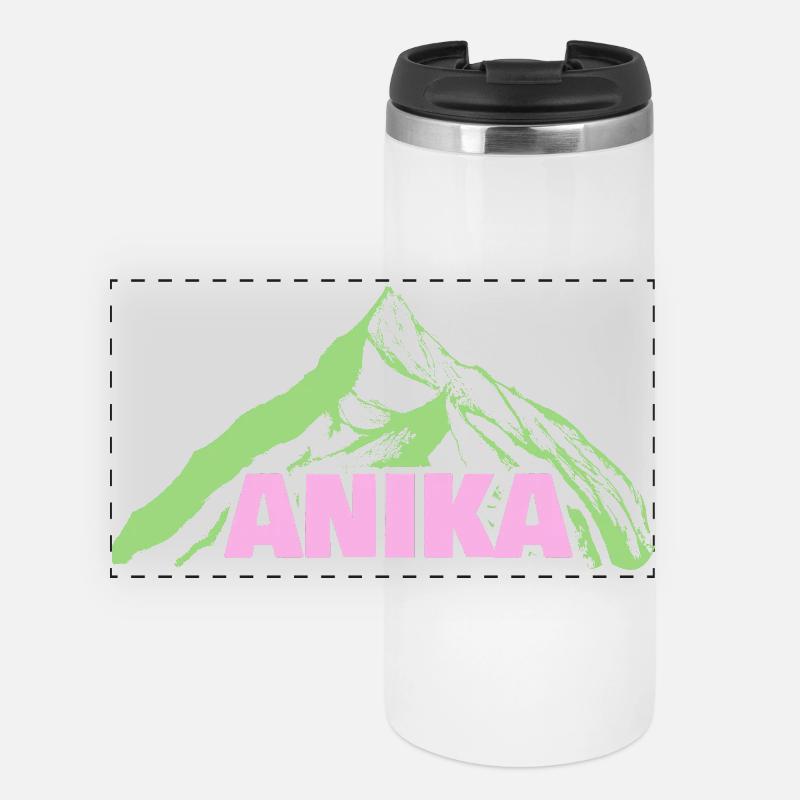 Anika - Mug isotherme panoramique - blanc