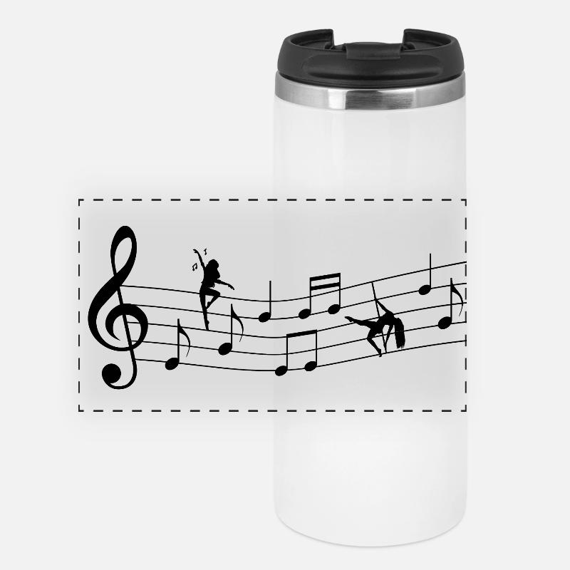 Dance - Panoramic Thermal Cup - white