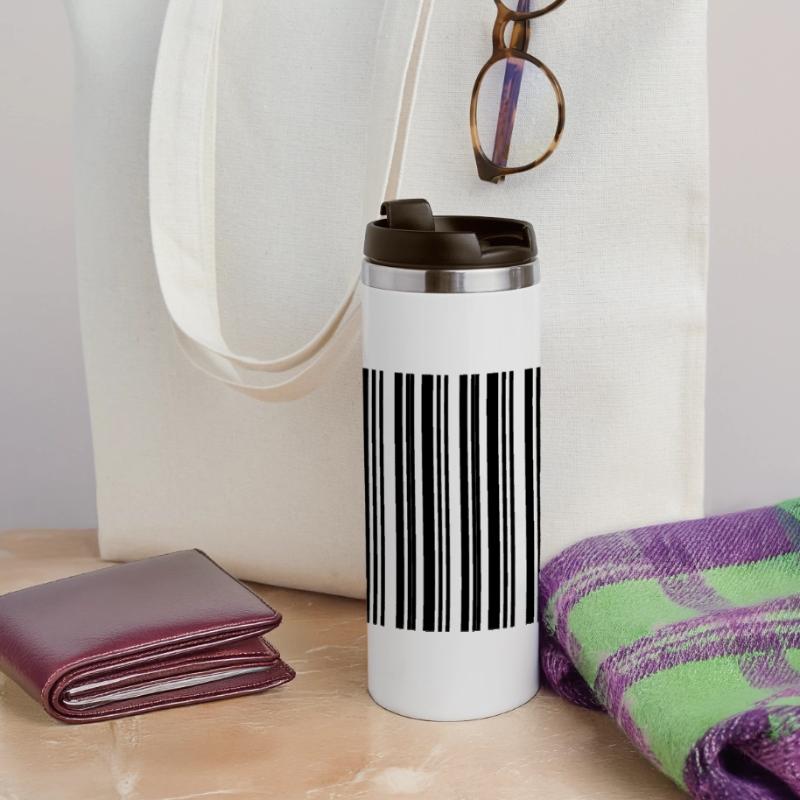 Conception de technologies informatiques pour nerds de code-barres Mug isotherme panoramique