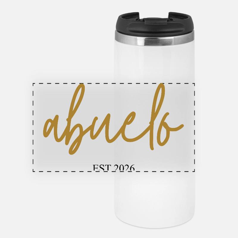 Abuelo est 2026 - Panoramic Thermal Cup - white