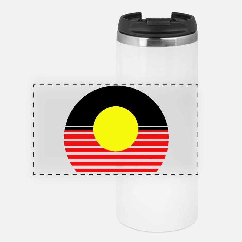 Aboriginal Australians - Panoramic Thermal Cup - white