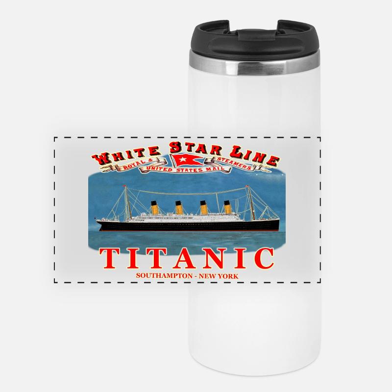 TITANIC CREATION Louis RUNEMBERG © Adagp - Panoramic Thermal Cup - white