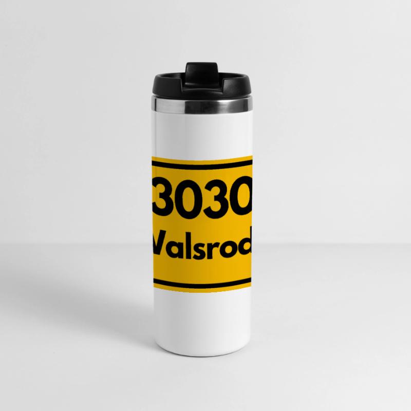 OLD POSTCODE POSTCODE RETRO 3030 WALSRODE VOGELW. Panoramic Thermal Cup