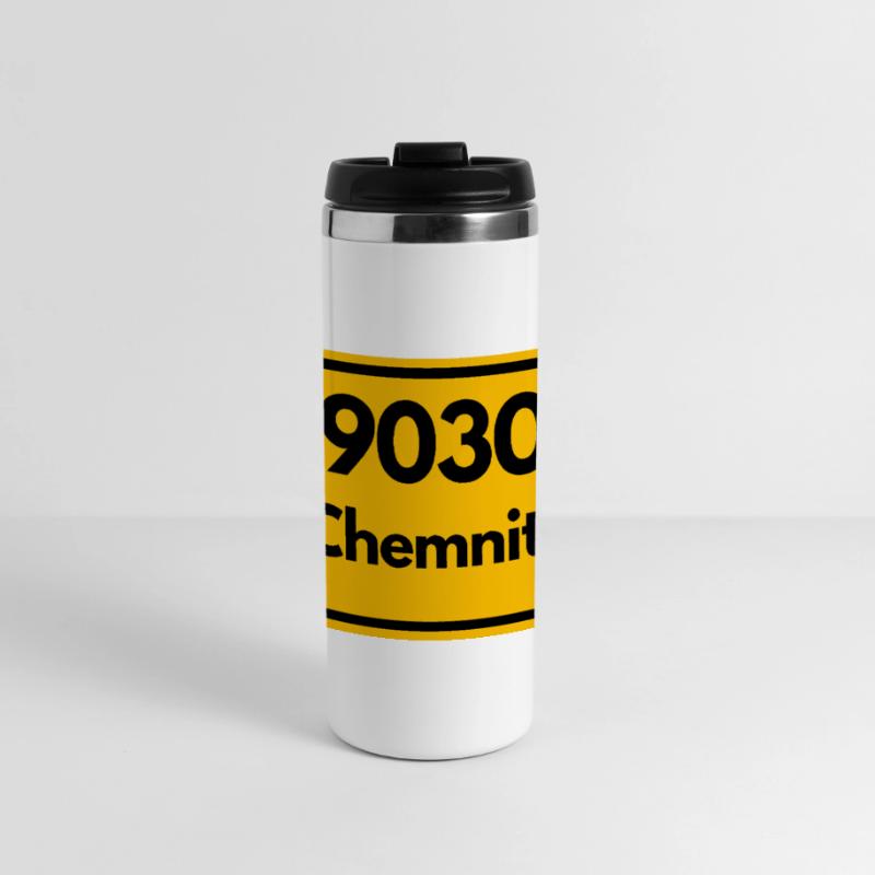 9030 POSTCODE SAXONY CHEMNITZ OLD POSTCODE Panoramic Thermal Cup