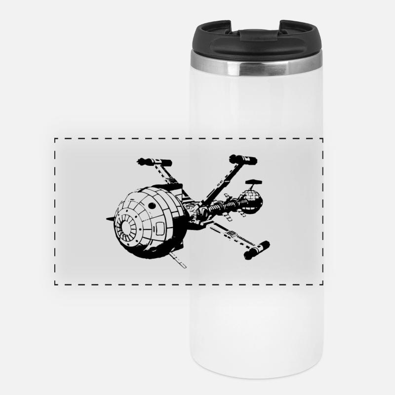 Captain Future - Comet - Panoramic Thermal Cup - white