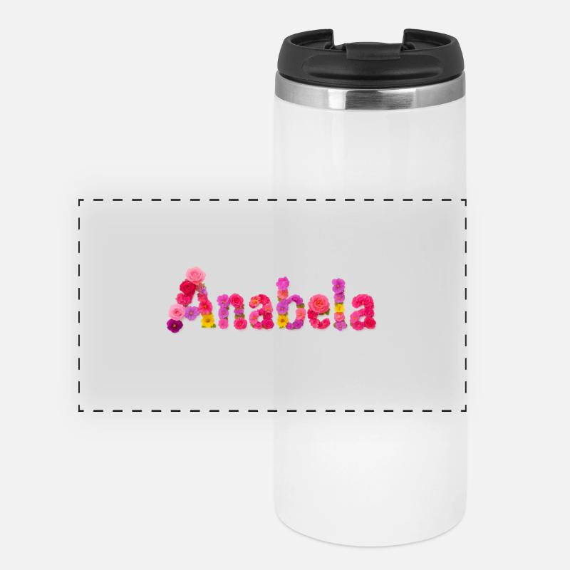 Anabela - Panoramic Thermal Cup - white