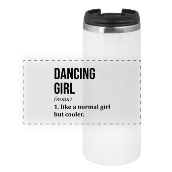 Dancing - Panoramic Thermal Cup - white - Front