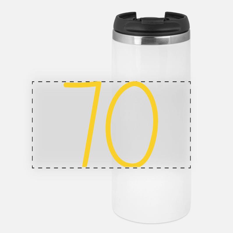 70 - Mug isotherme panoramique - blanc