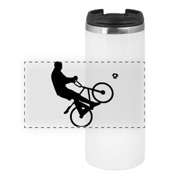 Cycle ball - Panoramic Thermal Cup - white - Front