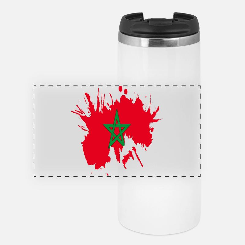 morocco Pepigo - Panoramic Thermal Cup - white