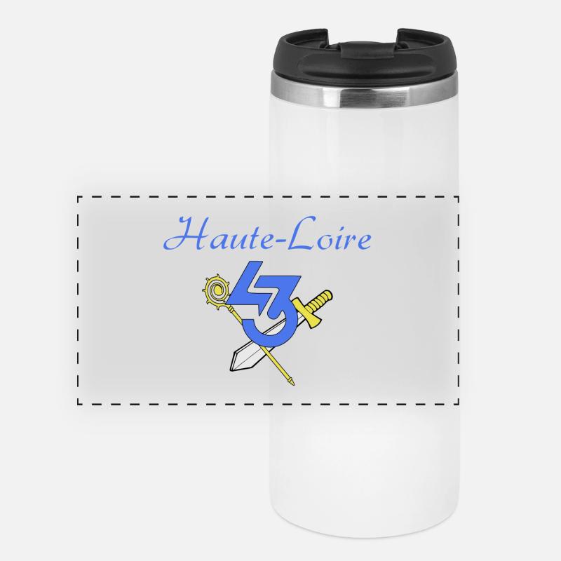 Haute-Loire - Panoramic Thermal Cup - white