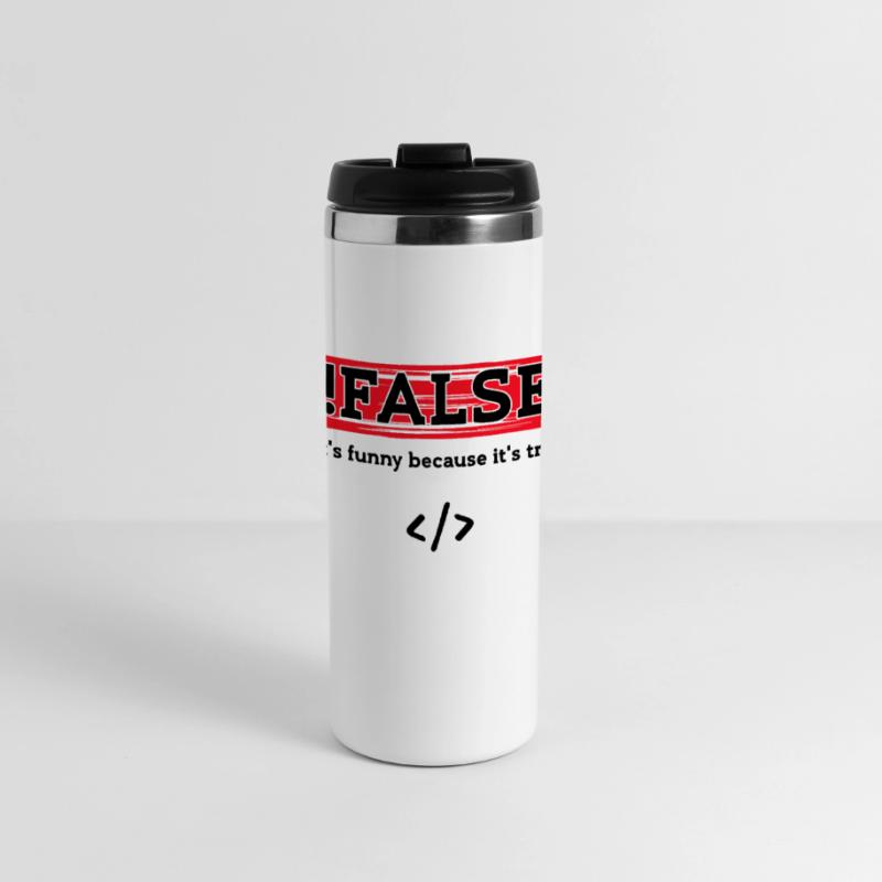 Code Debug Programmer Developer Funny Sayings Panoramic Thermal Cup