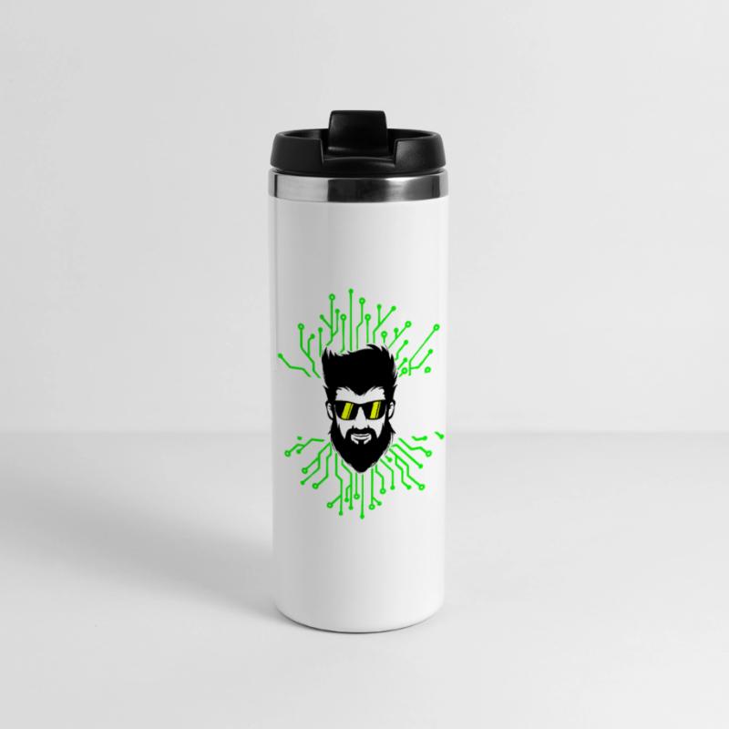 Computerfreak Developer Open Source Code Skripting Panorama Thermobecher