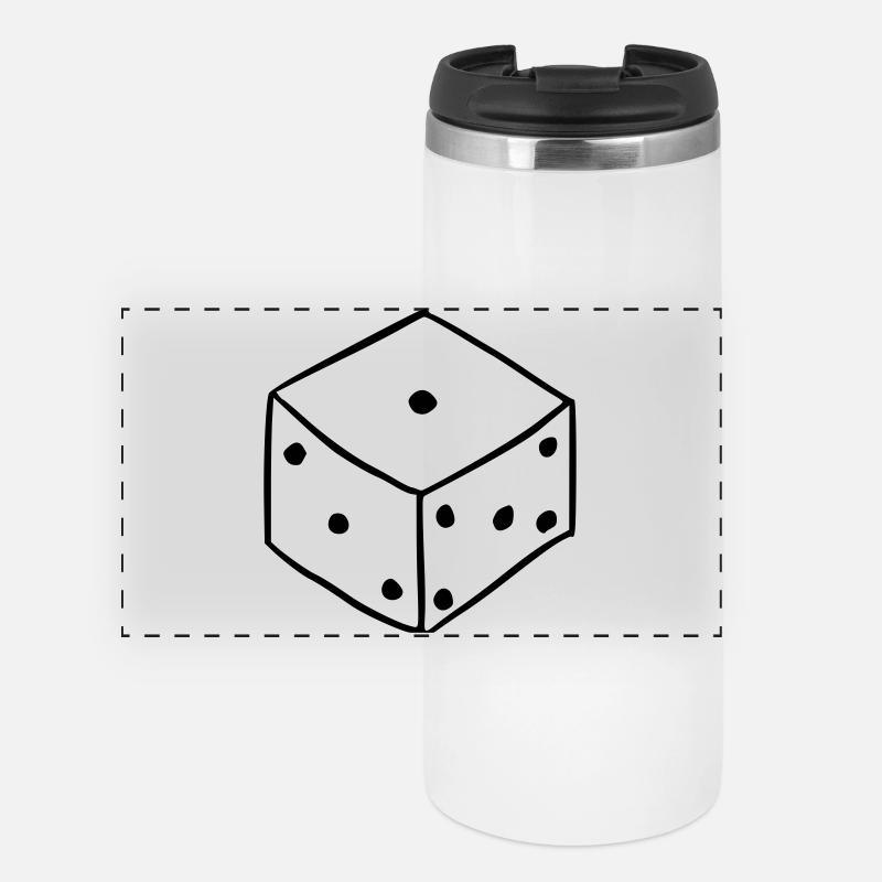 Cube - Panoramic Thermal Cup - white