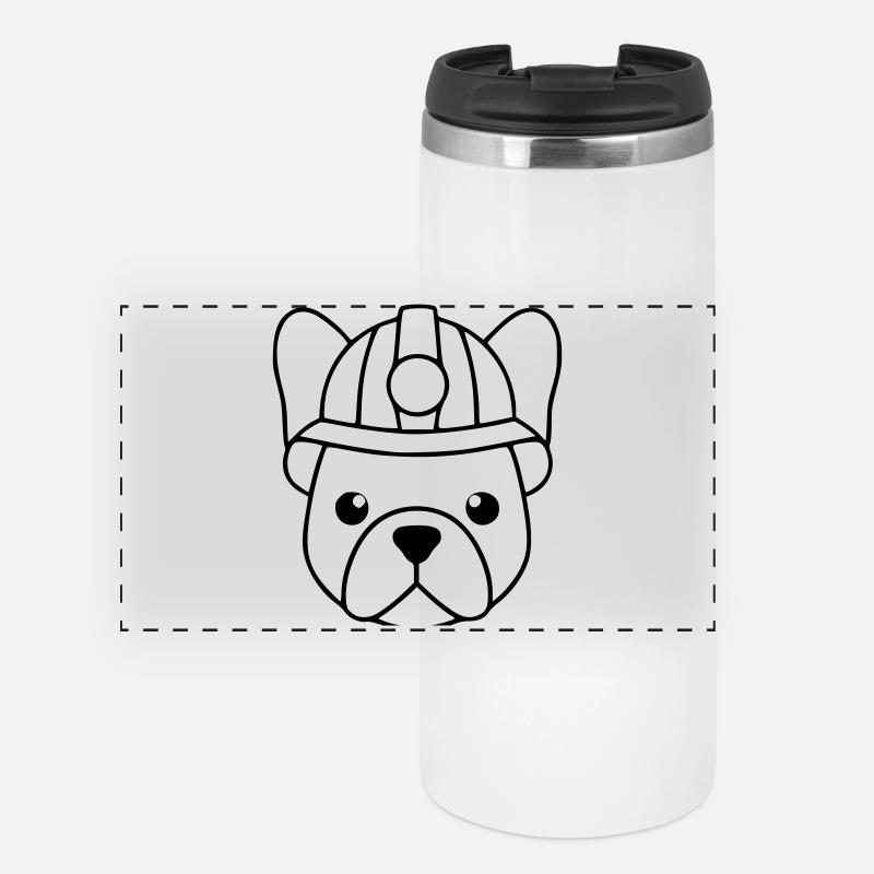 Frenchie Miner Helmet Lamp - Panoramic Thermal Cup - white
