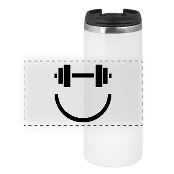 Smile Gains - Panoramic Thermal Cup - white - Front