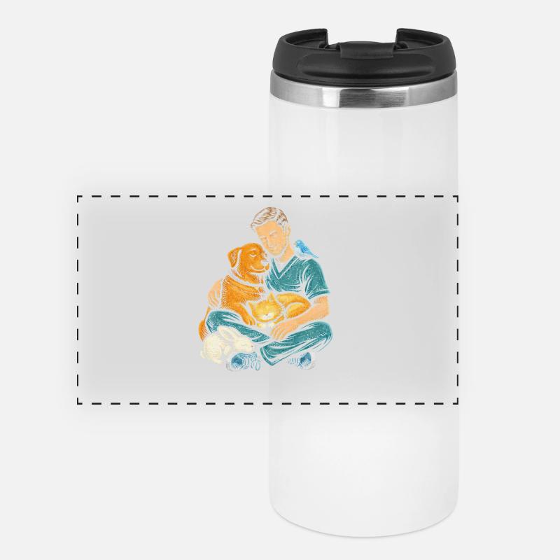 Veterinarian Veterinarian - Panoramic Thermal Cup - white