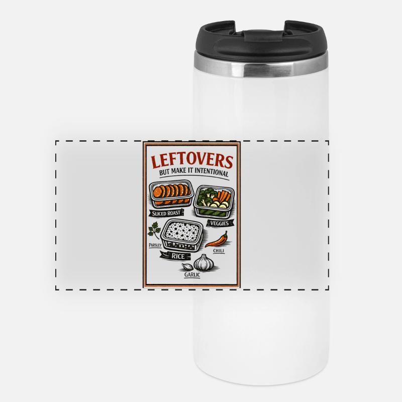 Leftovers with a plan | Meal Prep Kitchen - Panoramic Thermal Cup - white