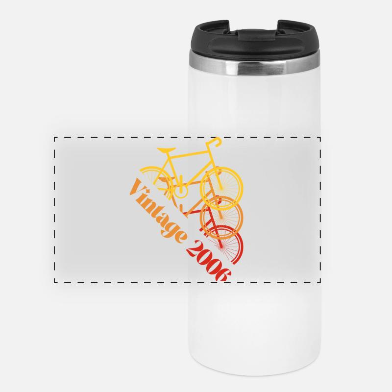 2006 vintage - Panoramic Thermal Cup - white