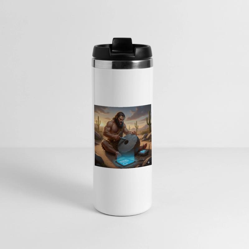 Caveman Tech Support - The First Tutorial Panoramic Thermal Cup