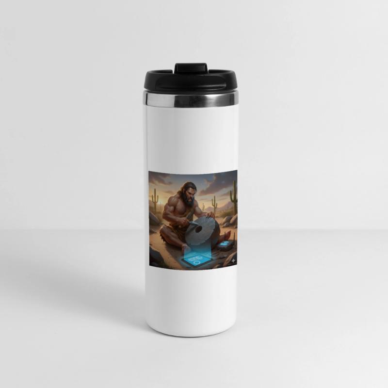 Caveman Tech Support - The First Tutorial Panoramic Thermal Cup