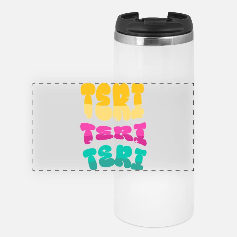 Teri - Panoramic Thermal Cup - white