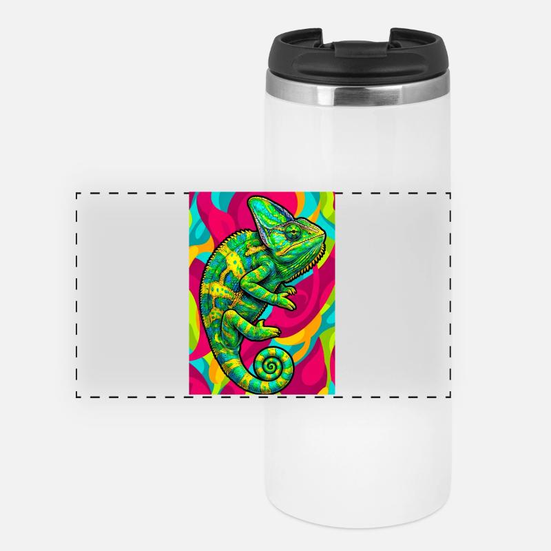 chameleon - Panoramic Thermal Cup - white