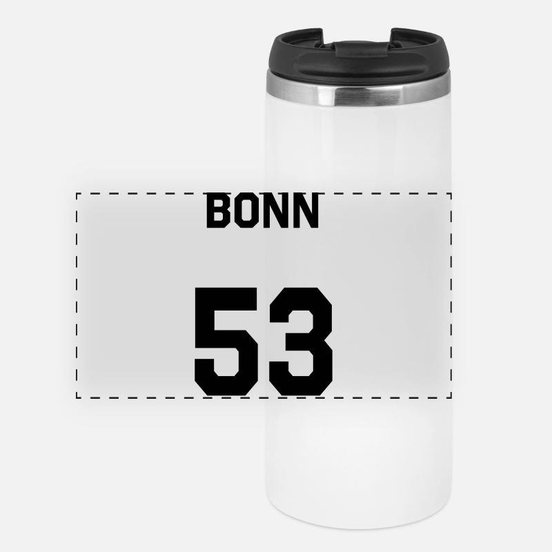 Bonn 53 - Panoramic Thermal Cup - white