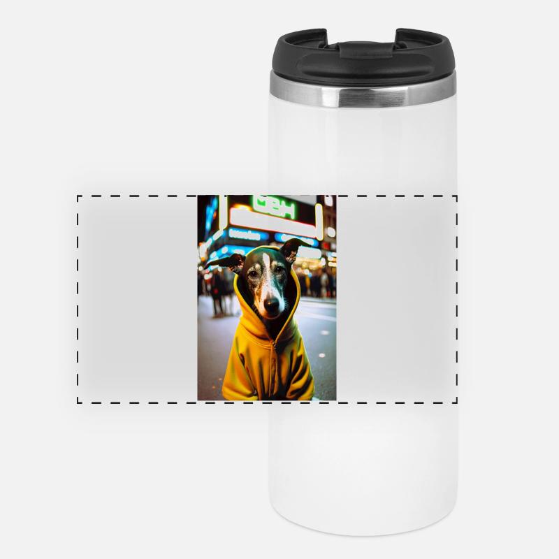 Anthropomorphic 06 - Panoramic Thermal Cup - white