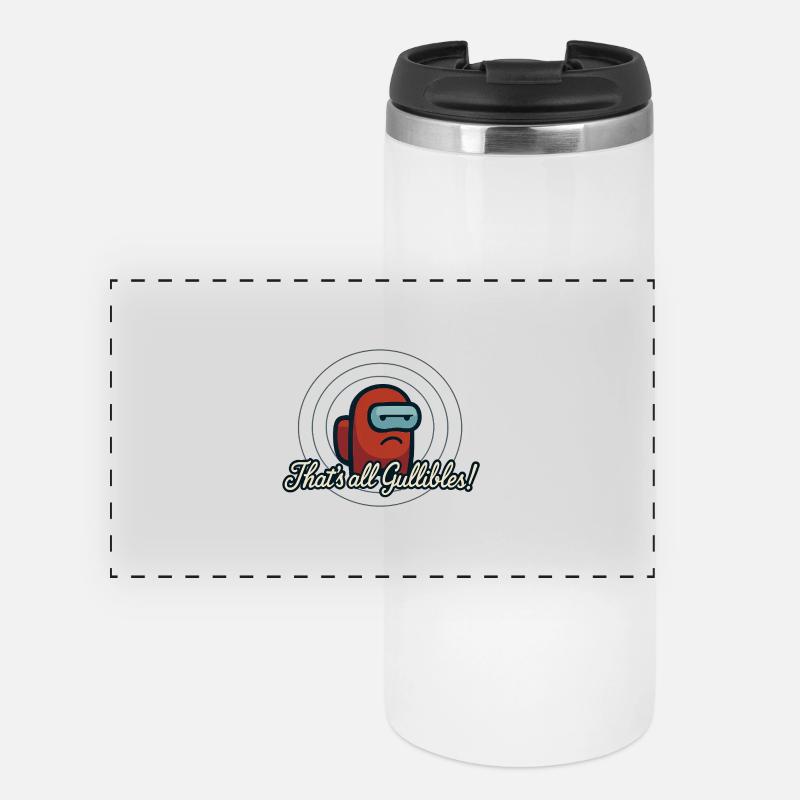 Impostor Gullibili - Panoramic Thermal Cup - white