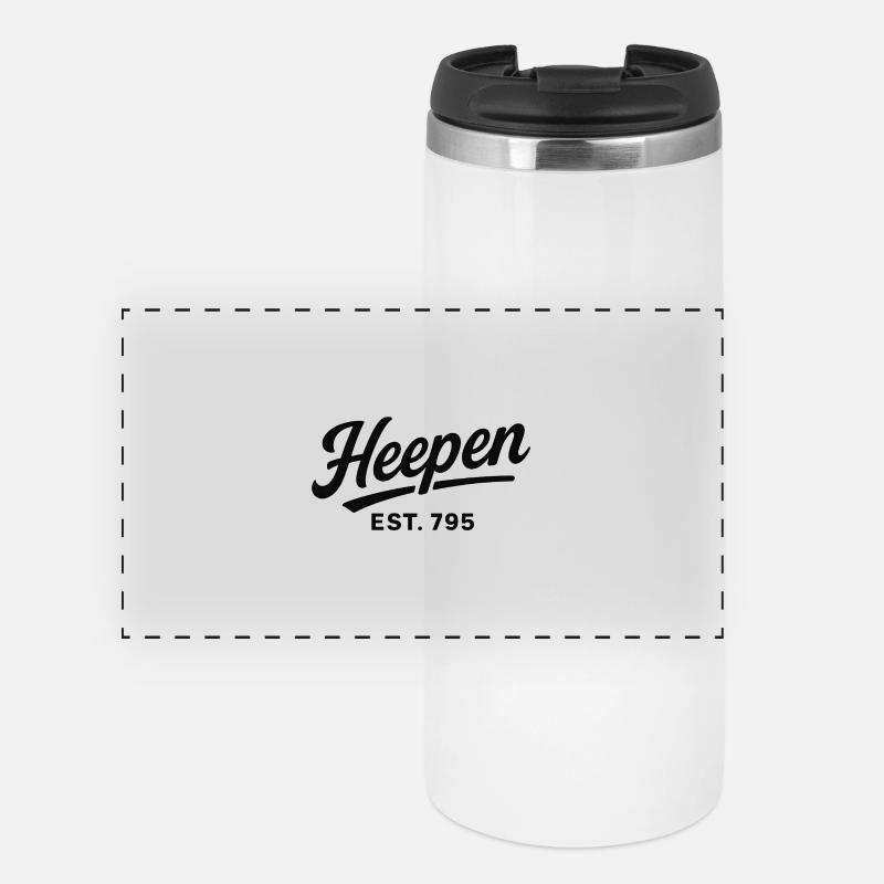 Heepen Est 795 Bielefeld - Panoramic Thermal Cup - white