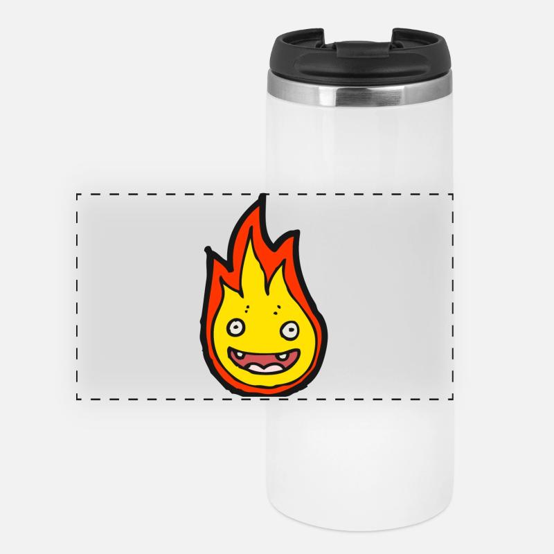 Fire Spirit - Panoramic Thermal Cup - white