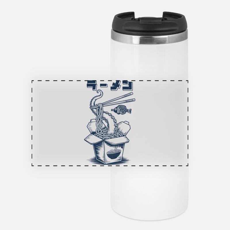 Squid Ramen - Panoramic Thermal Cup - white