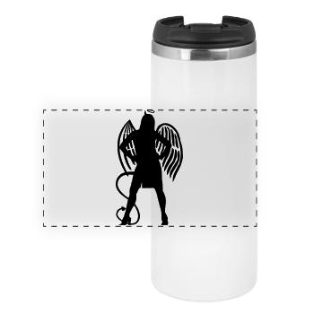 Angel Devil - Panoramic Thermal Cup - white - Front