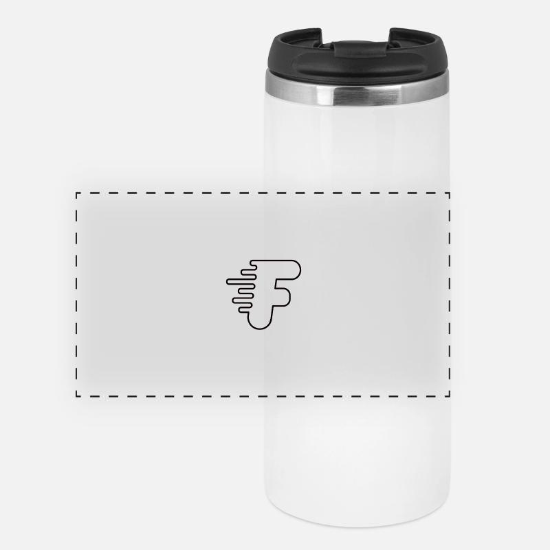 FAST-LITTER - Panoramic Thermal Cup - white