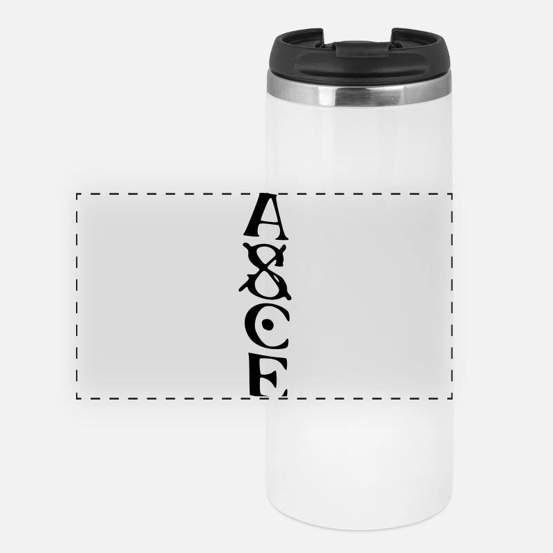 asce - Panoramic Thermal Cup - white