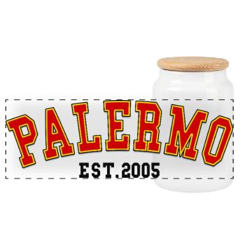 Palerme Est.2005 - Boîte à biscuits avec couvercle en bois - blanc - Devant