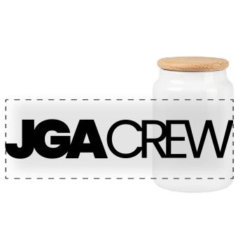 Bachelor Crew Enterrement de vie de garçon - Boîte à biscuits avec couvercle en bois - blanc - Devant