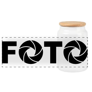 2541614 128910893 foto - Panorama Keksdose mit Holzdeckel - Weiß - Vorne