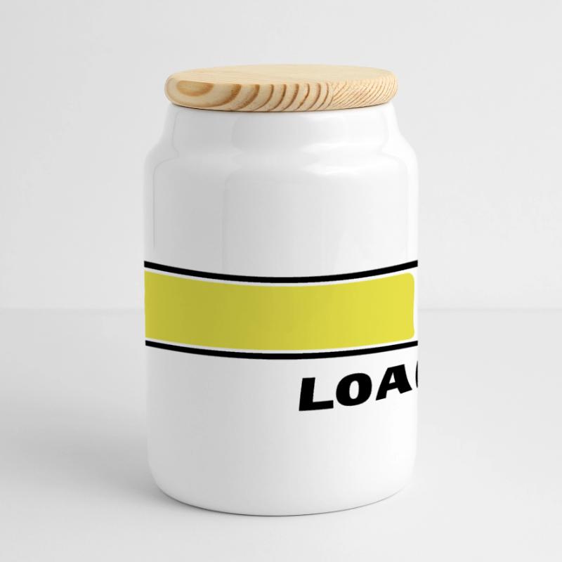 Loading ... Loading beam status 3c Panoramic Cookie Jar with Wooden Lid
