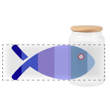 JE PEUX PAS. J'AI PÊCHE. PECHEUR. HUMOUR. RETRAITE - Boîte à biscuits avec couvercle en bois - blanc - Devant
