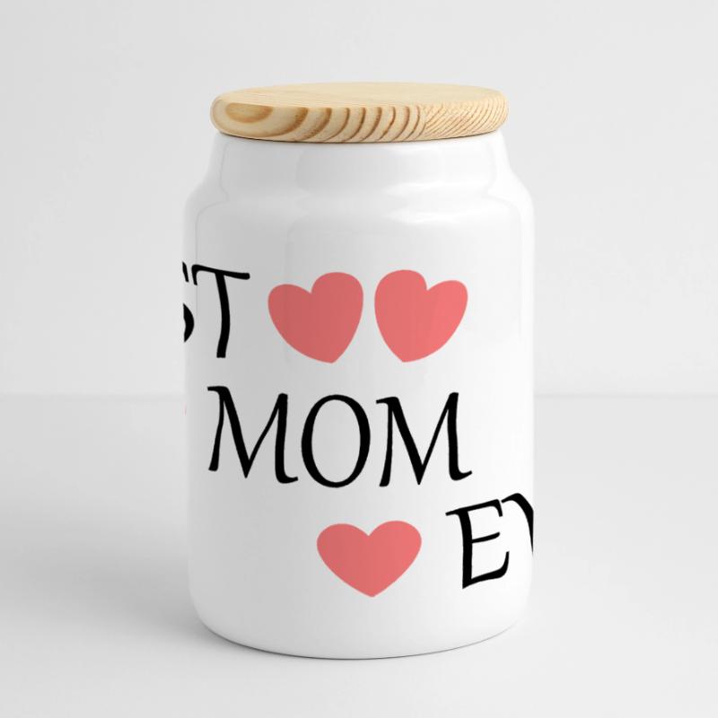 Muttertags Geschenk Mutter Muttertag Geschenkidee Panorama Keksdose mit Holzdeckel