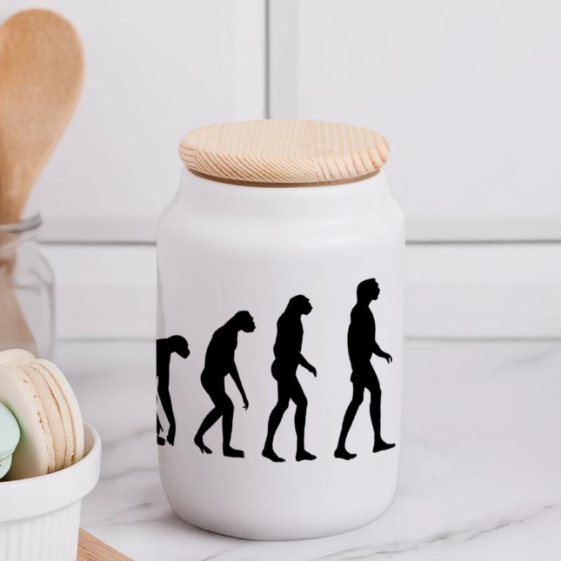 Evolution Dirigent Panorama Keksdose mit Holzdeckel