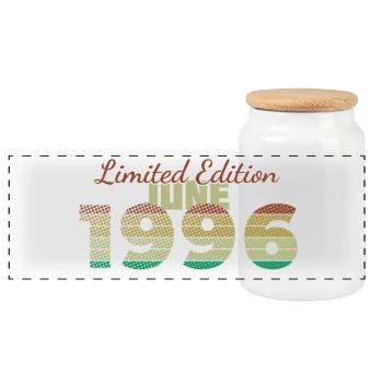30e anniversaire Édition Limitée (SCR) 06/1996 - Boîte à biscuits avec couvercle en bois - blanc - Devant