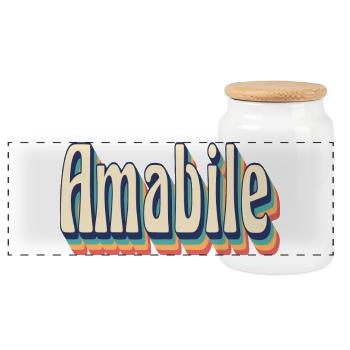 Vintage rétro belle T-Shirt cadeau T-Shirt - Boîte à biscuits avec couvercle en bois - blanc - Devant